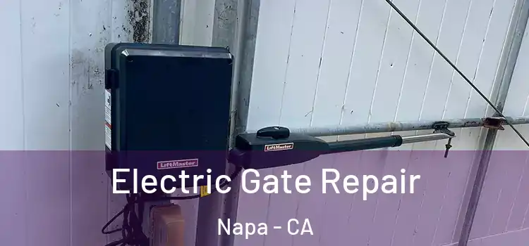 Electric Gate Repair Napa - CA