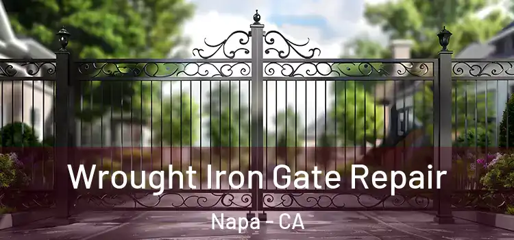 Wrought Iron Gate Repair Napa - CA